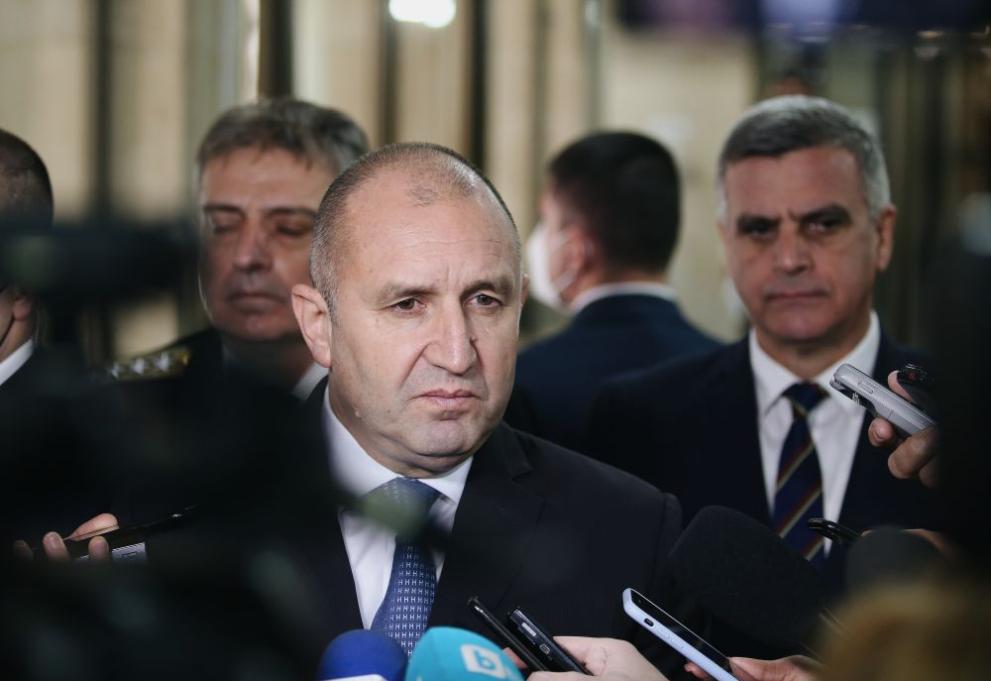 Радев: Кризата в Украйна създава заплаха за сигурността в България и Европа