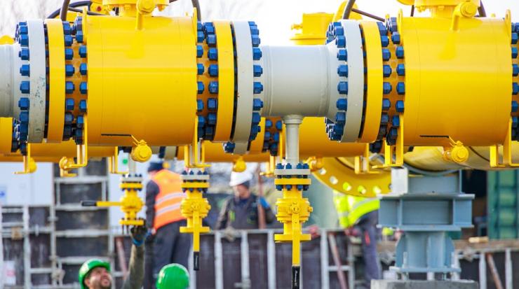 Успешно свързаха с българската газопреносна мрежа интерконектора с Гърция
